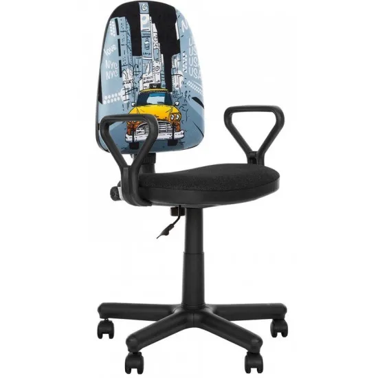 Кресло детское Nowy Styl Falcon GTP TA4, Black