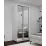 Dulap glisant Nex Home Mirror (100x220x60), White