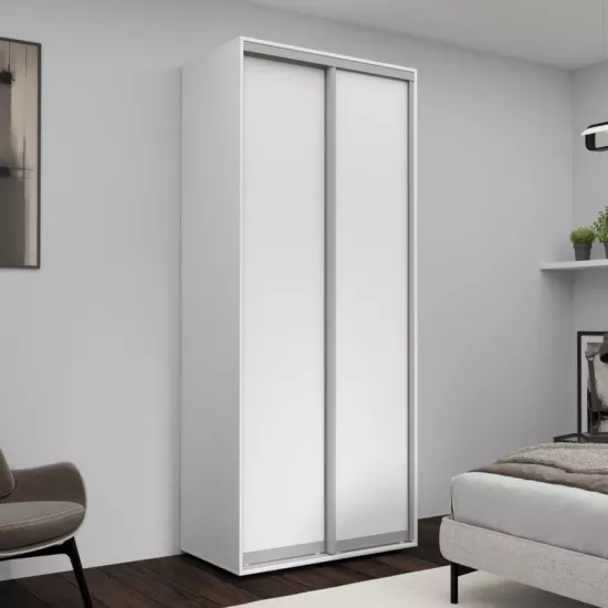 Dulap glisant Nex Home PAL (100x220x60), White