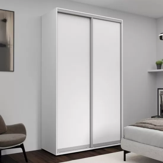 Dulap glisant Nex Home PAL (140x240x60), White