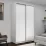 Dulap glisant Nex Home PAL (140x240x60), White