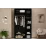 Dulap glisant Nex Home Mirror (100x220x60), Carbon