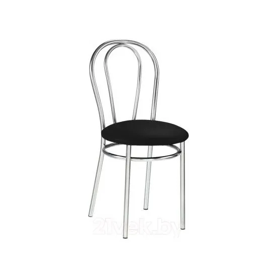 Стул Nowy Styl Tulipan Chrome V4, Black