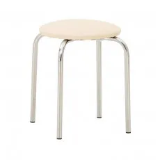 Scaun Nowy Styl Chico Chrome V18 Beige Scaun Nowy Styl Chico Chrome V18 Beige