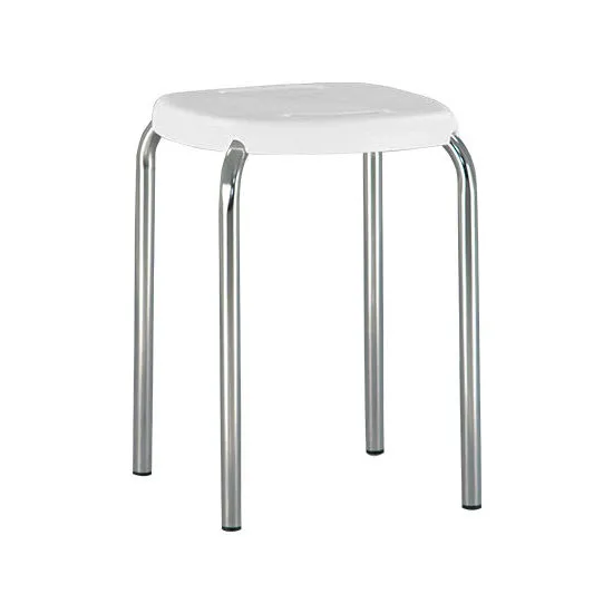 Стул Nowy Styl Boom Chrome K01 White