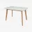 Set de mobilă Eva COOPER White/Bella beech + 4 LC-021 White
