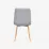 Set de mobilă Eva COOPER White/Bella beech + 4 XR-154Wo Light grey3