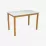 Set de mobilă Eva GLORIA White/Bella beech + 4 XR-154Wo Light grey3