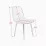 Set de mobilă Eva Raffles Round White/Bella beech + 4 XR-154Wo Light grey 3