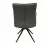 Scaun Decoprim Queen cu mecanism rotativ, Piele Grey