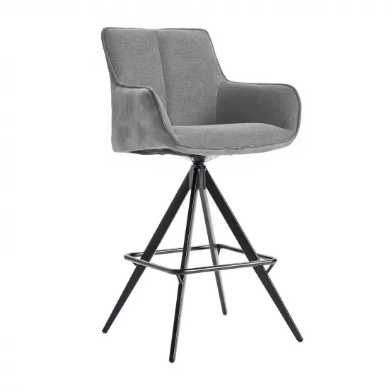 Scaun Decoprim Queen Bar, Grey