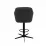 Scaun Decoprim Santi Bar, rotativ la 360 grade, Platin