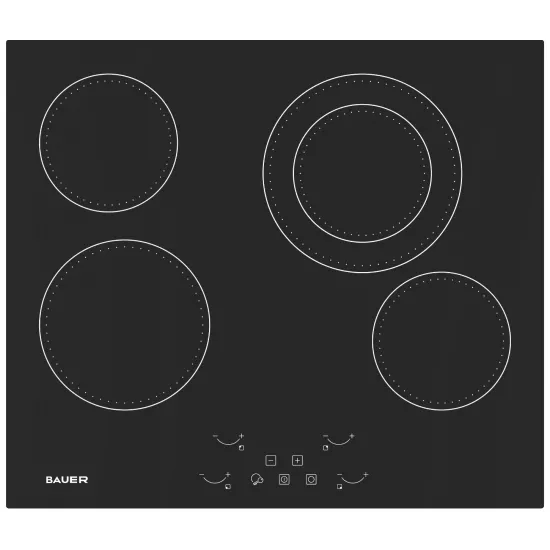 Панель электрическая Bauer PR 6044ET-A3 Black