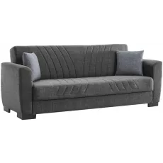 Диван прямой Fabulous Lori 3-местный, 50-002 Dark Gray