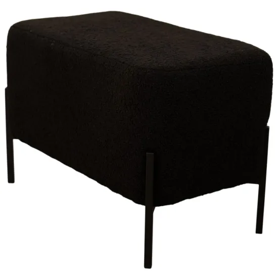 Bancheta Nex Home Teddy NX-50, 50 Negru