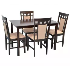 Набор мебели Eva Gloria Chocolate + 4 Deepa R Chocolate/NV-3WP