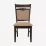 Set de mobilă Eva HV-27V Chocolate + 4 HV-3167 Chocolate/NV-3WP Brown