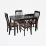 Набор мебели Eva HV-27V Chocolate + 4 Wenyi Chocolate/F-789 Brown