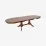 Набор мебели Eva HV-33V Burnish oak + 6 Deepa R Burnish oak/Ekea12 Dark Brown