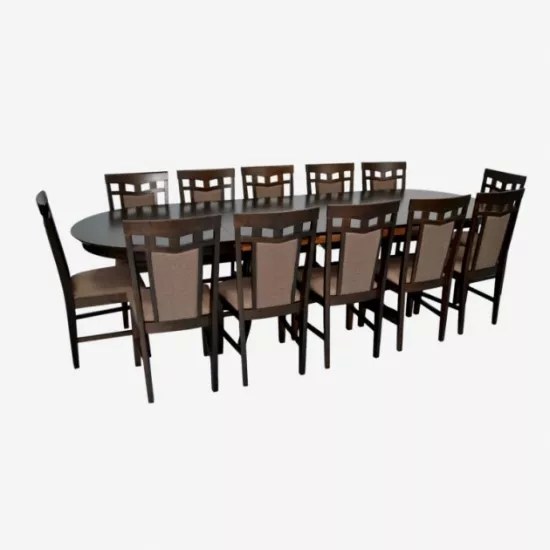 Набор мебели Eva HV-33V Chocolate + 12 Deepa R Chocolate/Ekea12 Dark Brown