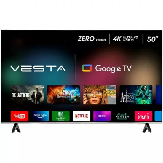 Televizor Vesta LD50W02M Black (50"/3840x2160 4K UHD)