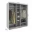 Dulap glisant Garant Standart, 200x220x60 cm, 2 PAL + 1 oglinda, Grey mouse