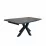 Стол обеденный Decoprim Ria, 160x90 см раскладной, Dark Grey