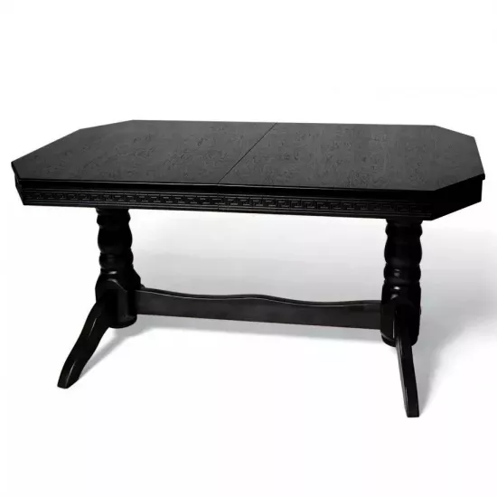 Masă pentru bucătărie Pavlyk Bukovel 200(+40+40)х100cm, Wenge