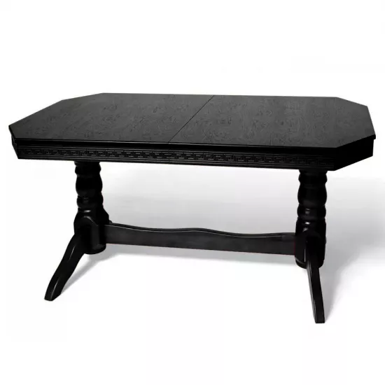 Masă pentru bucătărie Pavlyk Bukovel 160(+40)х90cm, Wenge