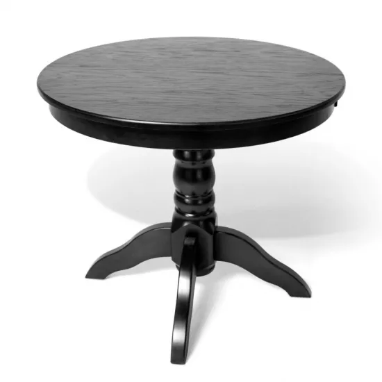 Masă pentru bucătărie Pavlyk Kitchen 90(+40)cm, Black