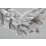 Гирлянда хвойная Divi Trees Garland Premium SNOW, 2,7 м