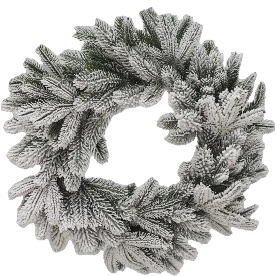 Венок рождественский Divi Trees Garland Crown Premium SNOW (45 см)