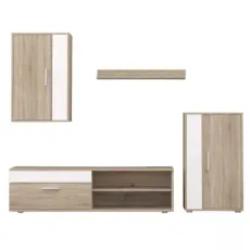Living Yasen Мини Барато (200 cm), Beton/Nimphea Alb
