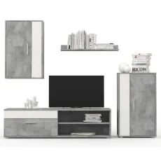 Living Yasen Мини Барато (200 cm), Sonoma / White