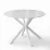 Стол обеденный Yasen T2492, Ø90 см, White