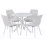 Стол обеденный Yasen T2492, Ø90 см, White