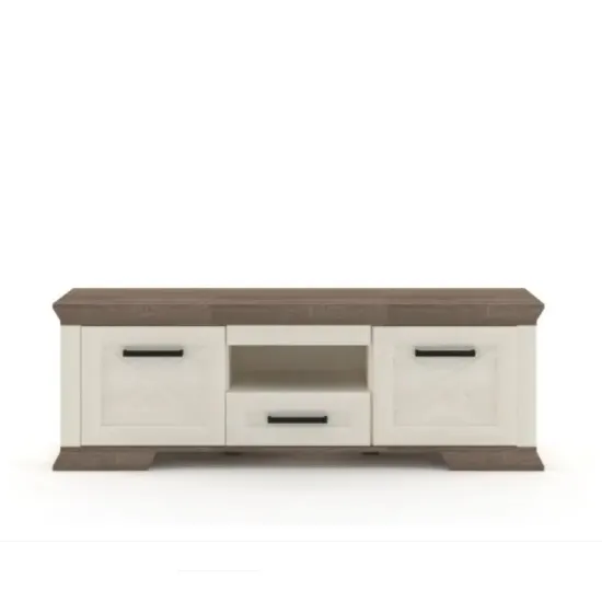 Comoda TV Yasen Marseli RTV167, 166x45x56 см, Frasin de zapada / stejar sonoma trufa