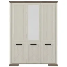 Dulap Yasen Marseli SZF3D, 166x60x220 cm, Frasin de zapada / stejar sonoma trufa