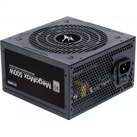 Блок питания ATX Zalman PSU Megamax (500W) (500 Вт)