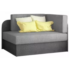 Диван угловой Eltap Rosa, Omega 02/Omega 13 (Gray Dark/Gray Light)