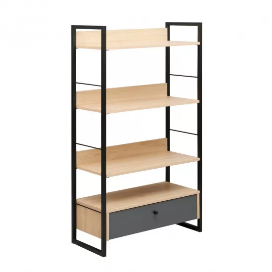 Raft Decoprim Alto 4, 70x30x124 cm Stejar M37/M60