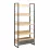 Raft Decoprim Alto 5, 70x30x159 cm Stejar M37/M60