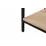 Raft Decoprim Aries Plus, 63,5x30,5x176,5 cm Stejar M37/Black