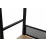Стеллаж Decoprim Brick 6, 60x28x187 см, Stejar M37/Black