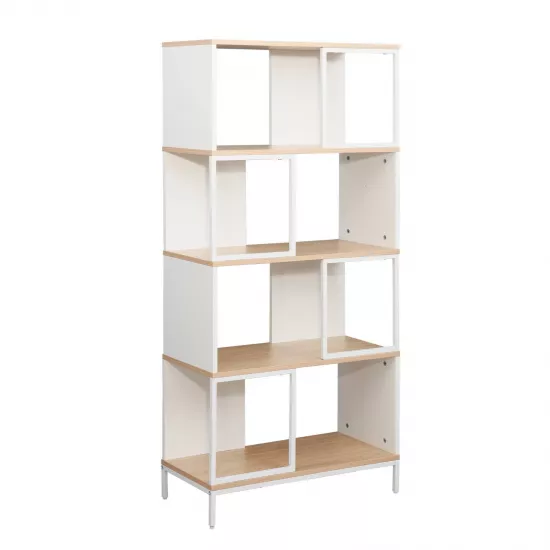 Cтеллаж Decoprim Loreto 5, 70x30x146,5 см, Stejar M37/M58