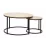 Măsuţă cafea Decoprim Link, Ø48 cm set