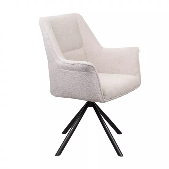 Scaun DP Blum cu mecanism rotativ, Stofă Grey Boogie 84