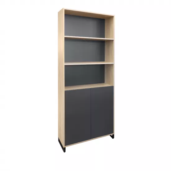 Raft Decoprim Combi cu 2 usi, 90x34x210 cm