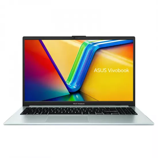 Laptop 15,6" Asus Vivobook Go 15 E1504FA, Green Grey, AMD Ryzen 5 7520U, 16 GB/512 GB, Fara OS