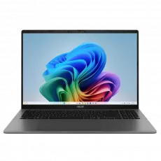 Ноутбук 16" Asus Vivobook S 16 S3607QA, Gray, Snapdragon X X1-26-100, 32 ГБ/1024 ГБ, Windows